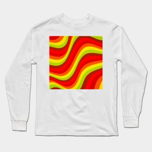 Retro Swirl Long Sleeve T-Shirt